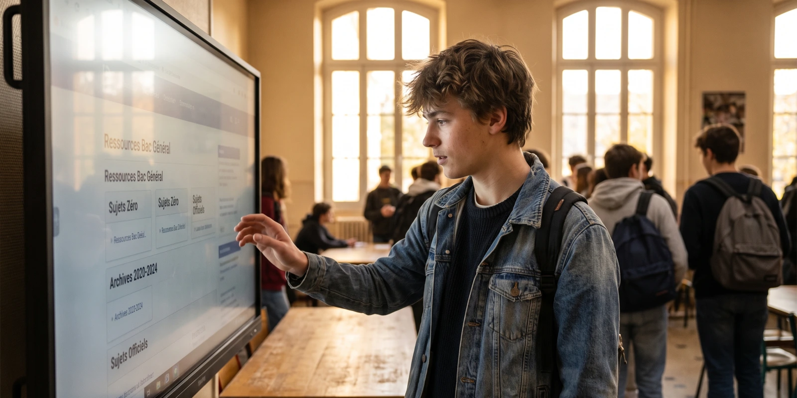 Annales de français et sujets zéro de Maths : sources